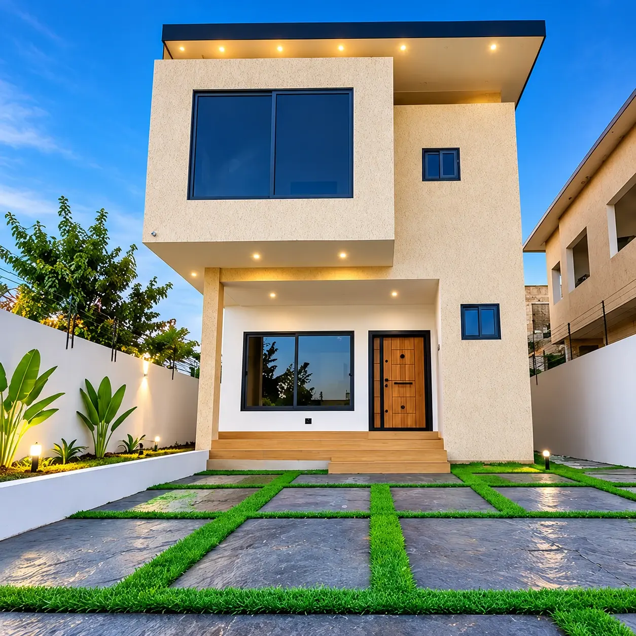 Home 3 exterior at Aburi Valley in daylight