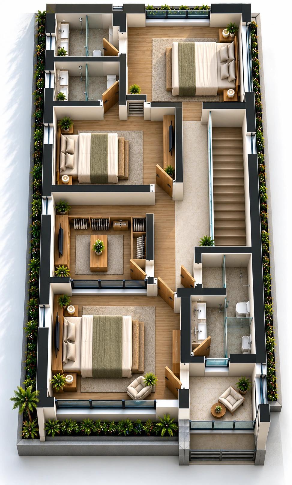 Illustrated Phase Two floor plan view two